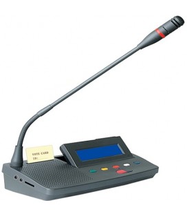 Microfono de presidente del Sistema de conferencias y Debates incorpora sistema de votacion electronica    838D